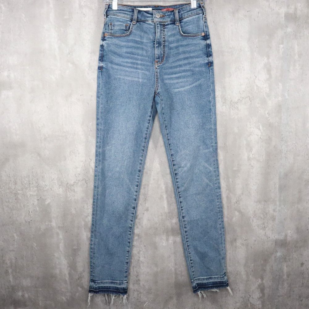 Pilcro and‎ the Letterpress Jeans Womens Size 26 Blue High Rise Cigarette Jeans